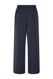 thumbnail: PIECES wide leg high waist broek marineblauw