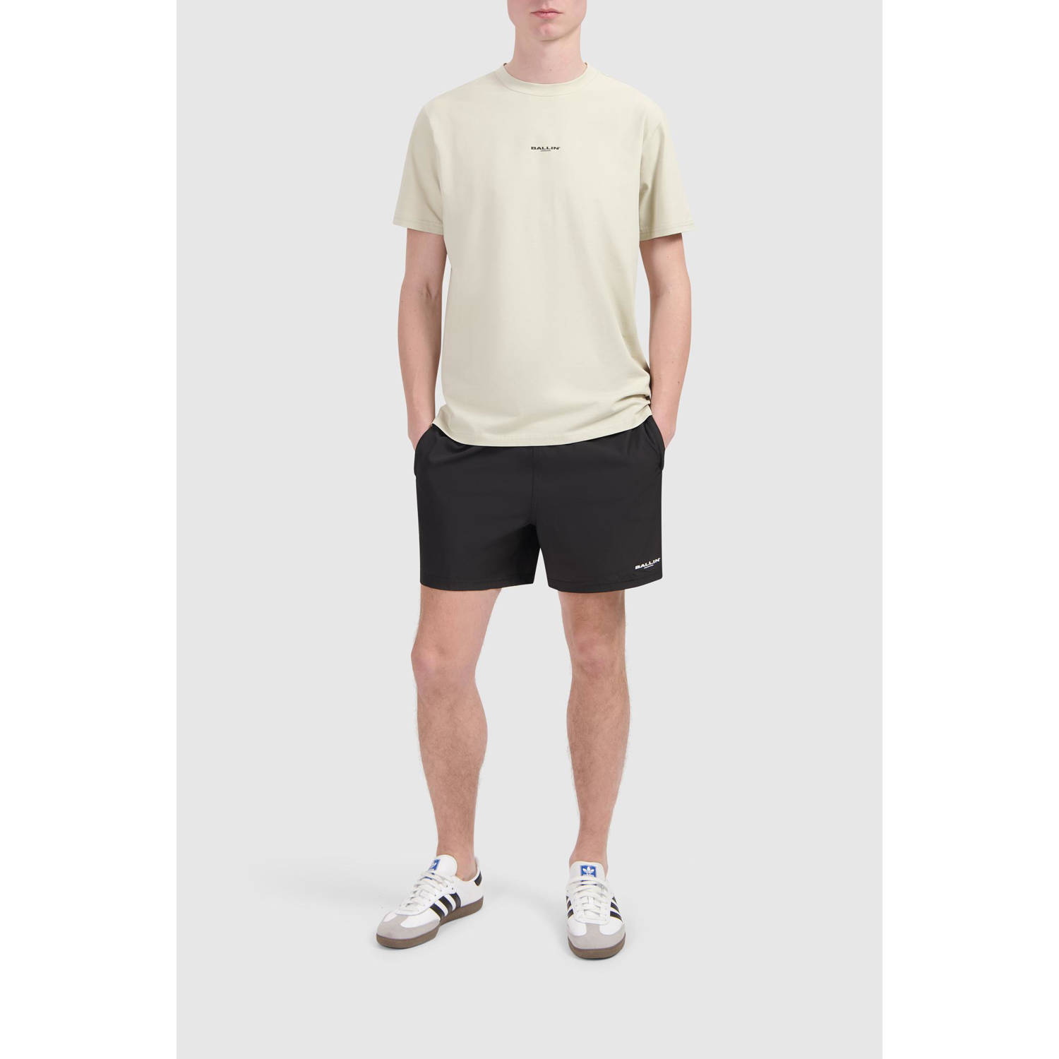 Ballin T-shirt beige