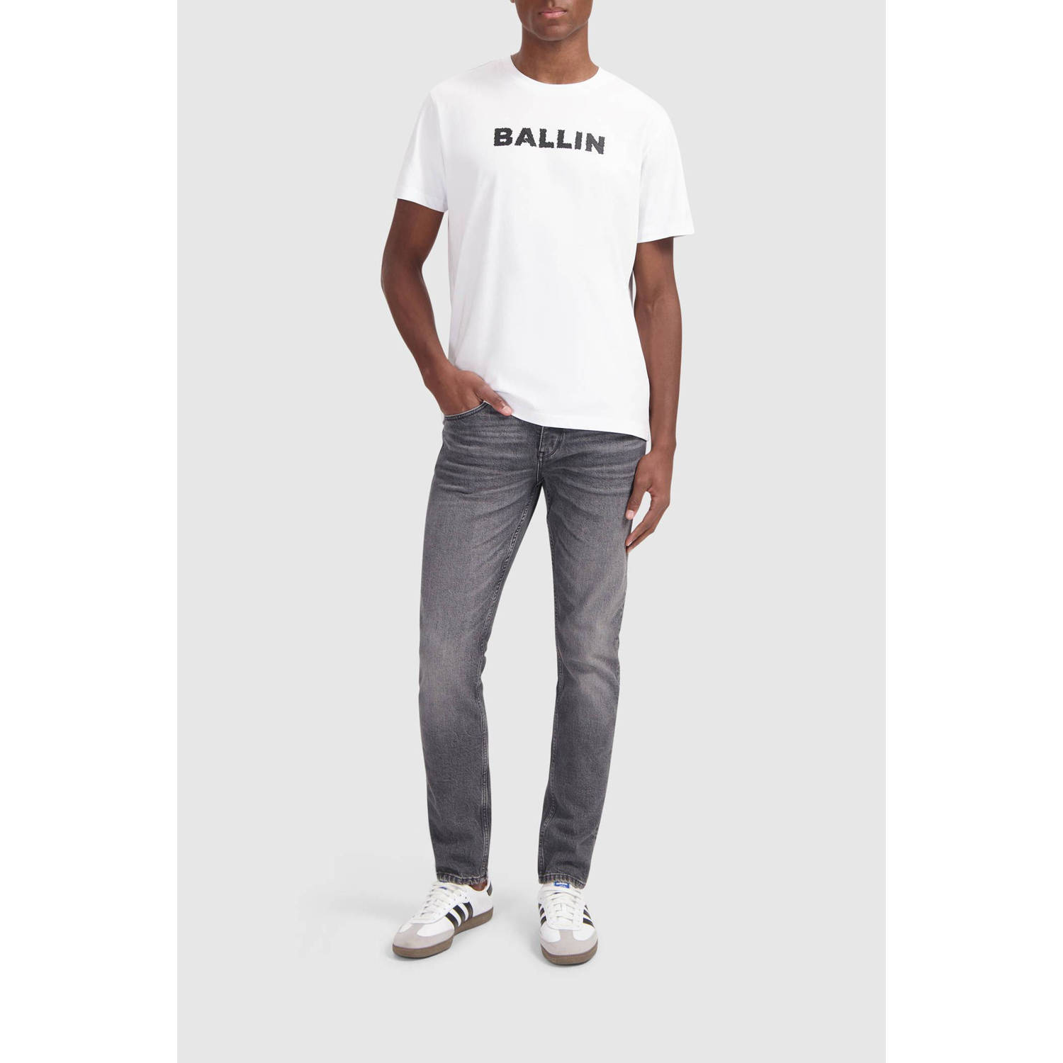 Ballin T-shirt wit