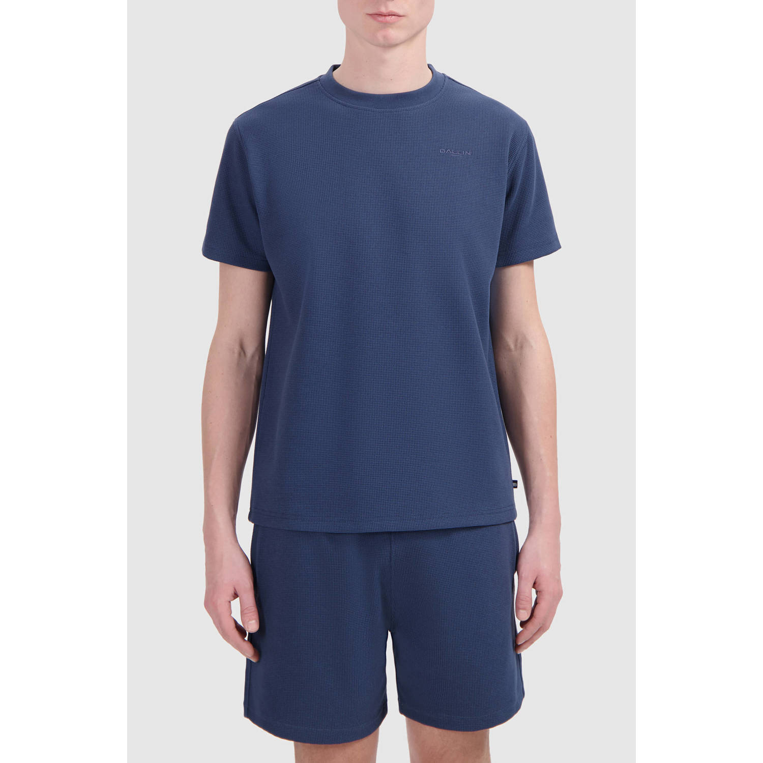 Ballin T-shirt donkerblauw