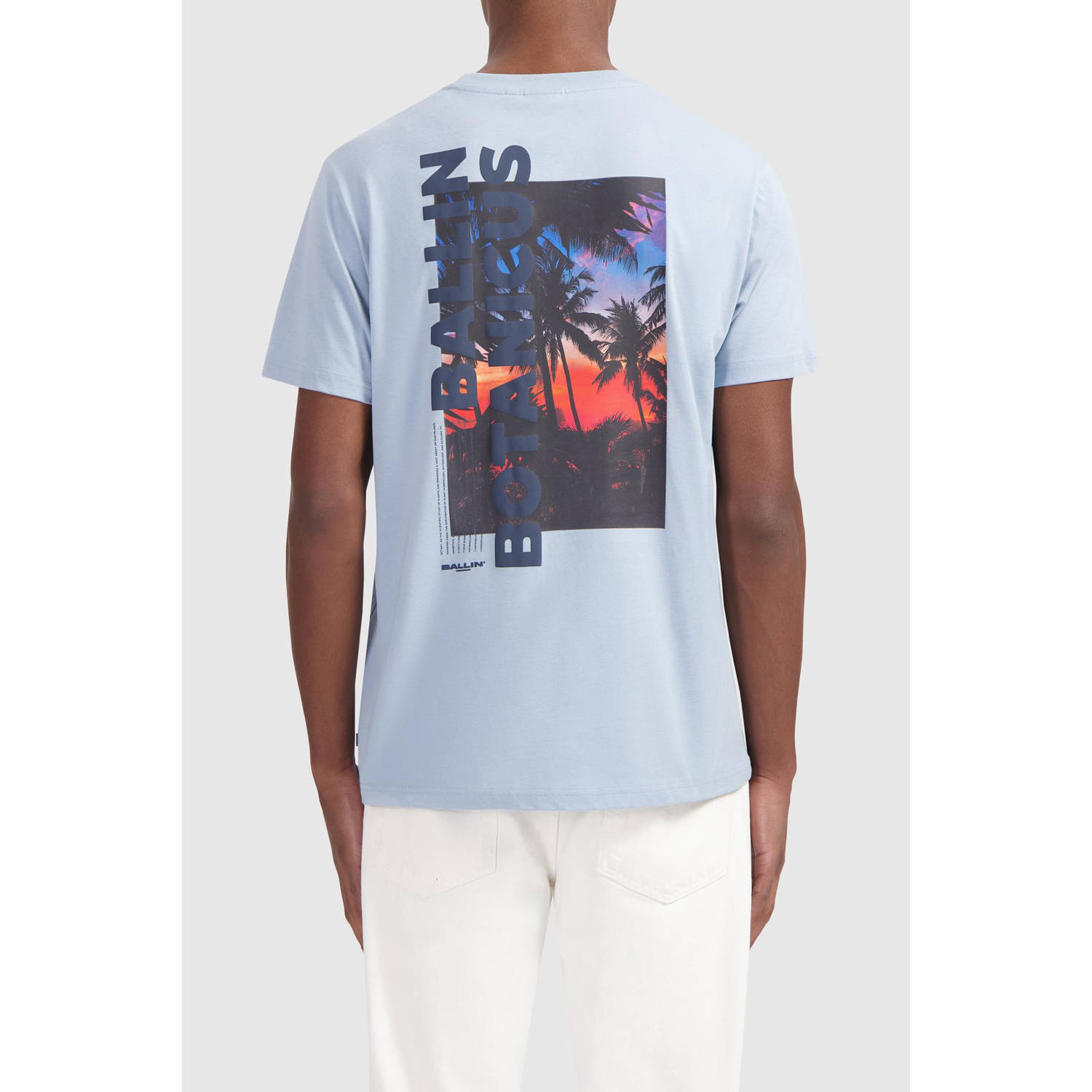 Ballin T-shirt lichtblauw