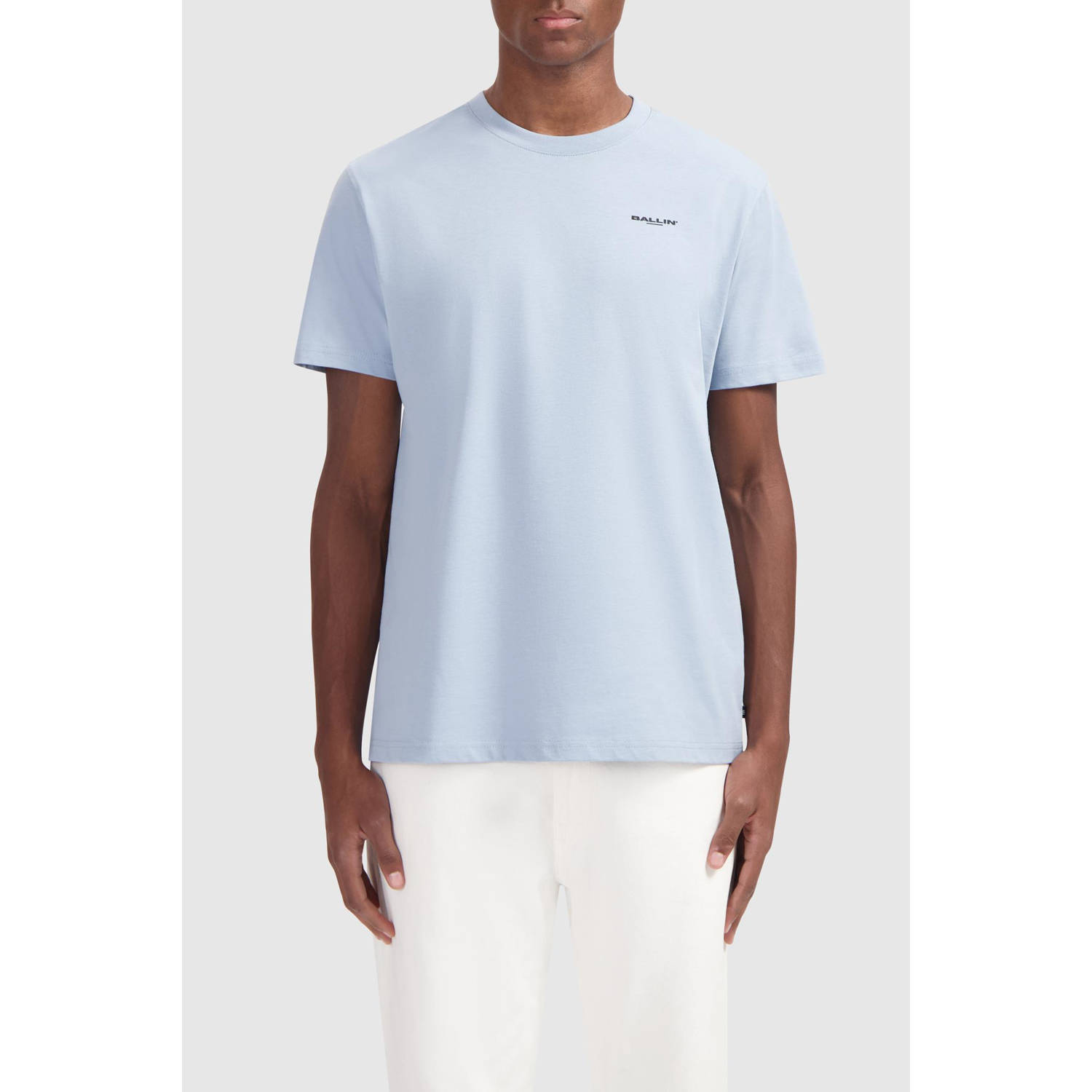 Ballin T-shirt lichtblauw