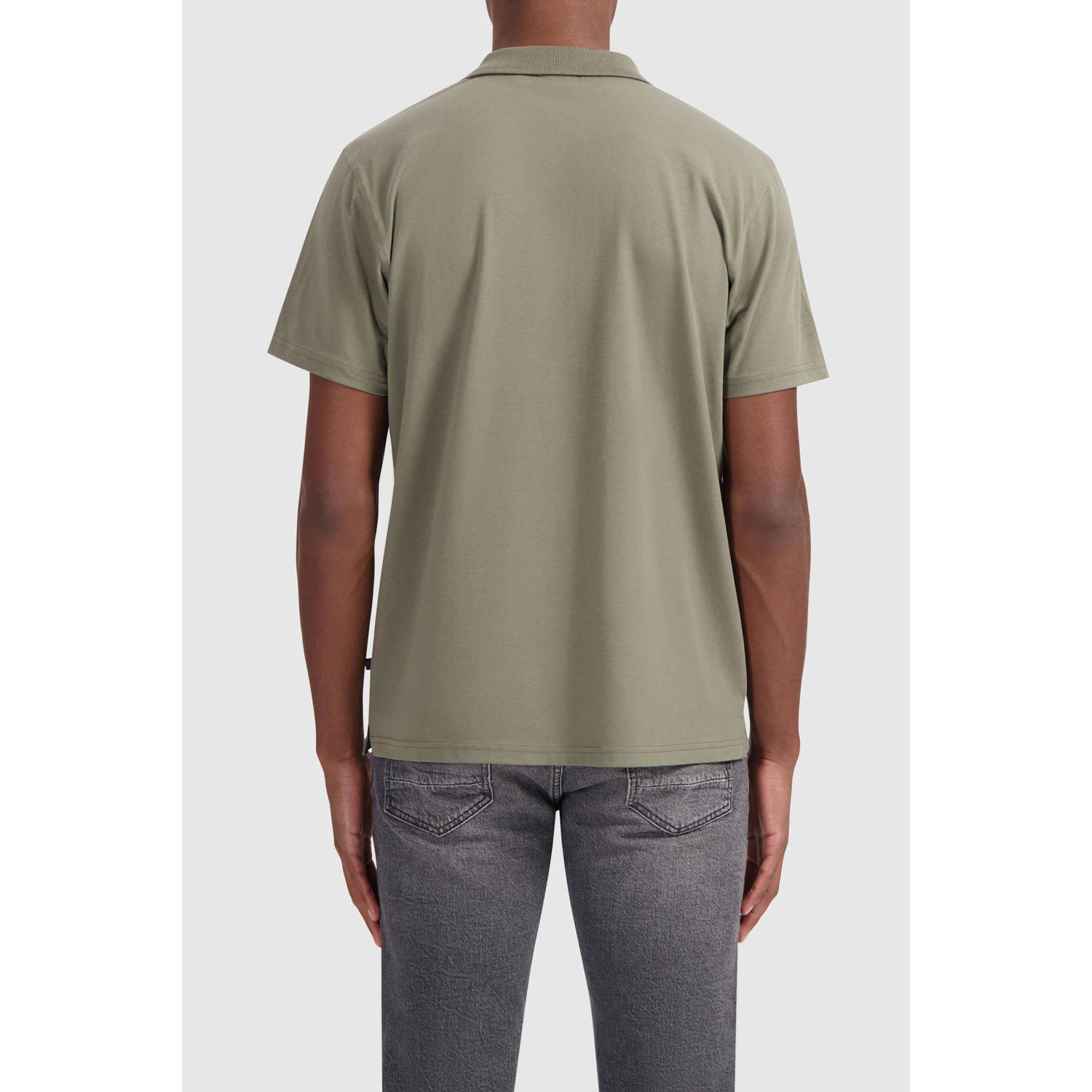 Ballin regular polo groen
