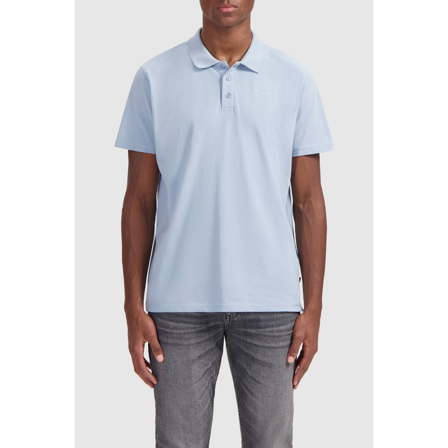 Ballin regular polo blauw