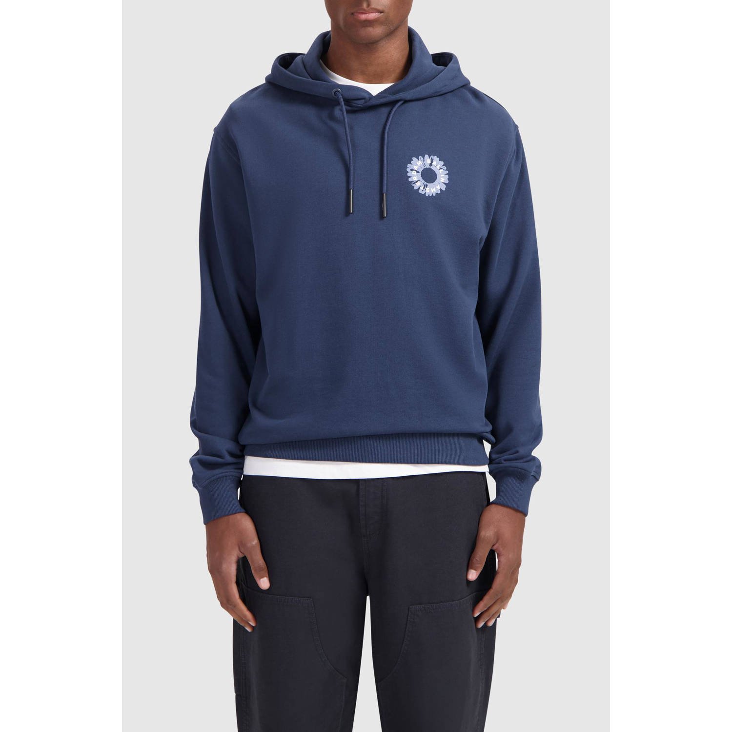 Ballin hoodie donkerblauw