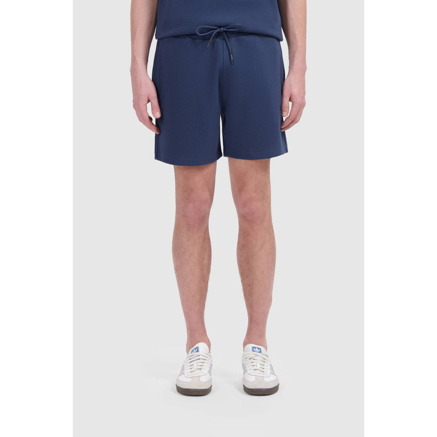 Ballin regular casual short donkerblauw