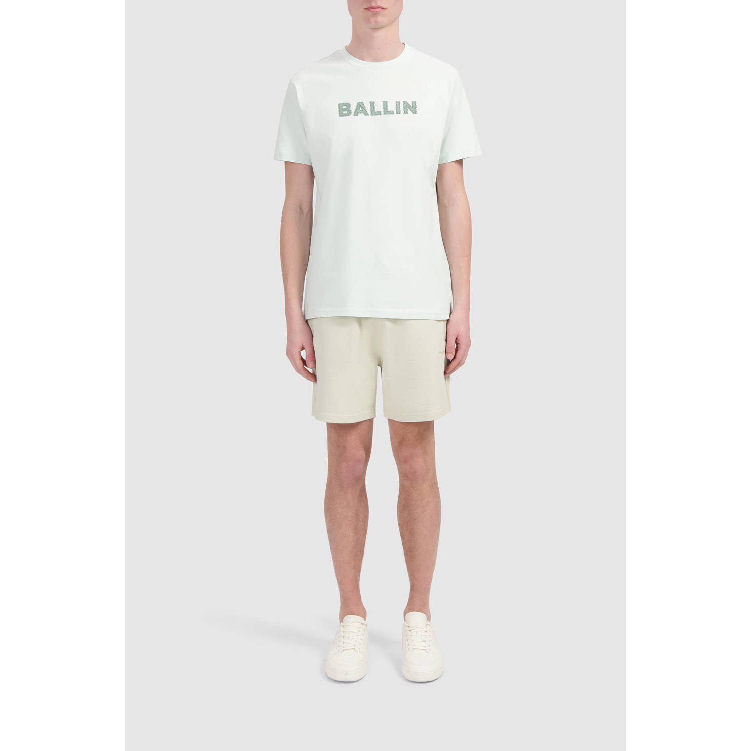 Ballin regular sweatshort zand