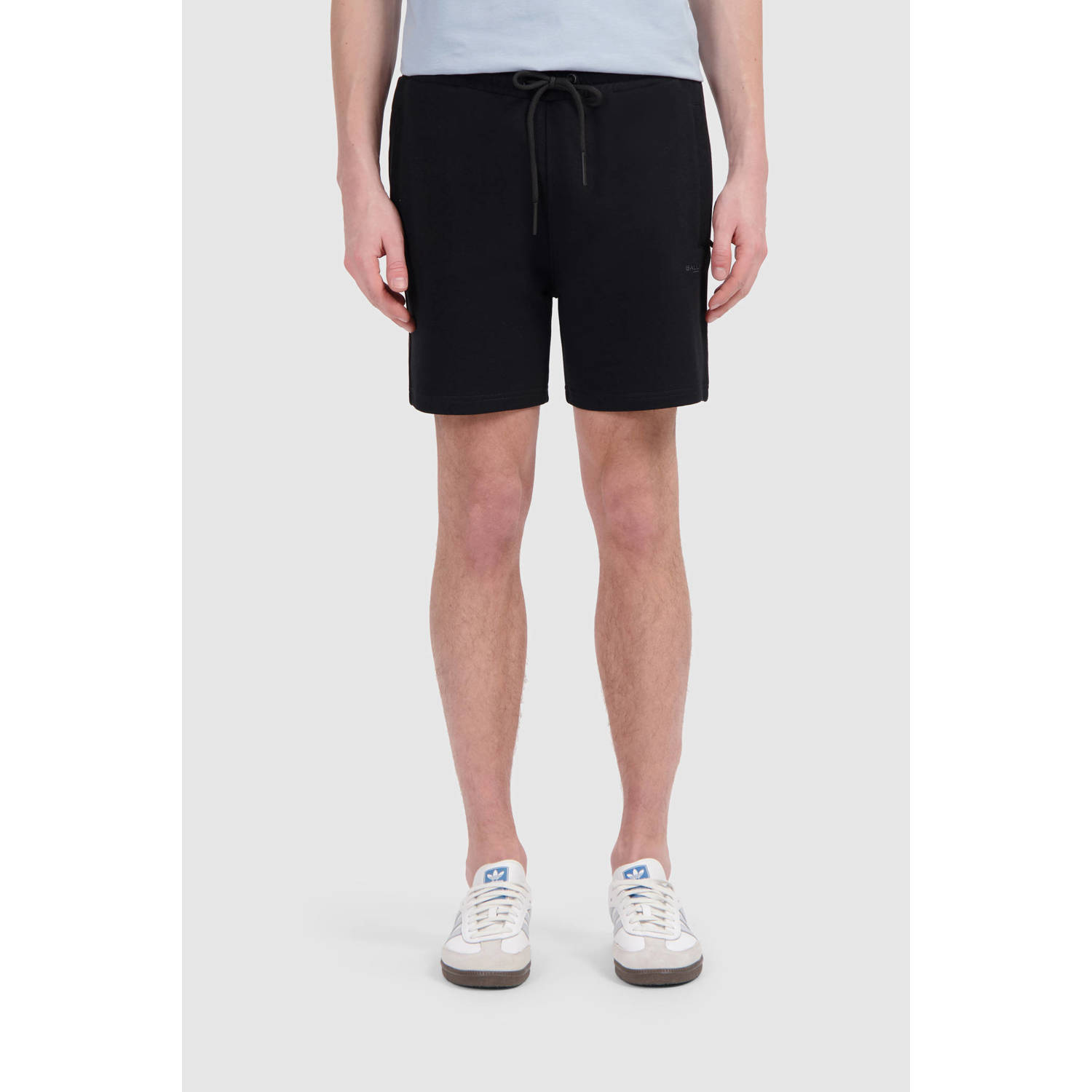 Ballin regular sweatshort zwart