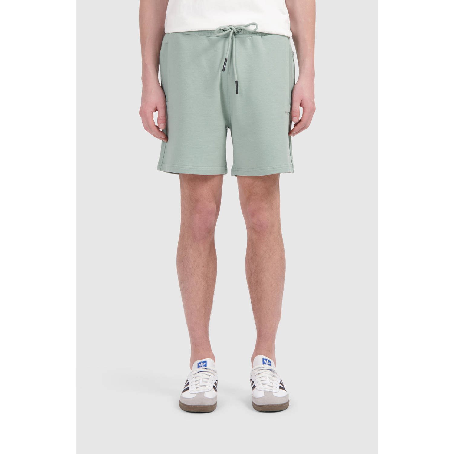 Ballin regular sweatshort groen