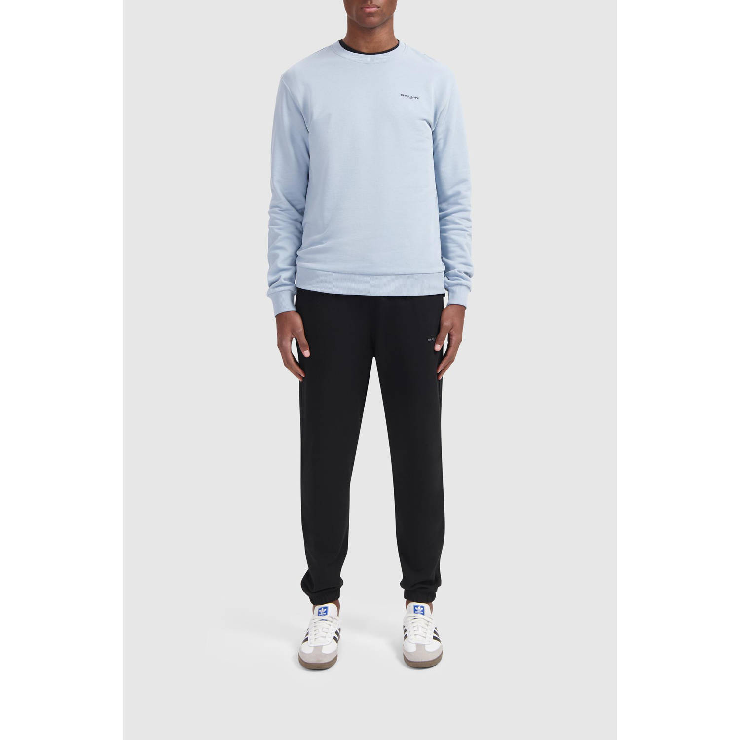 Ballin sweater lichtblauw