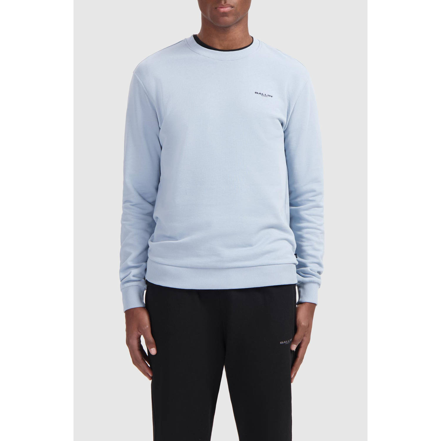 Ballin sweater lichtblauw