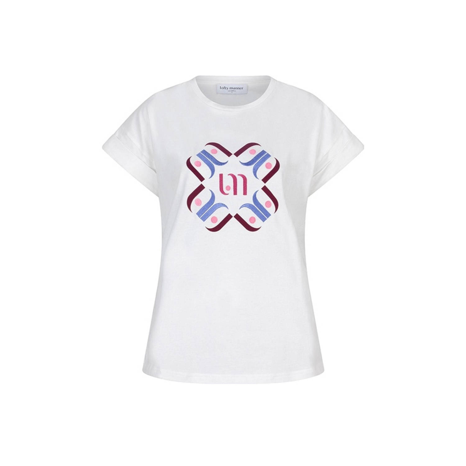 Lofty Manner Shenna T-shirt Qb15 White Dames