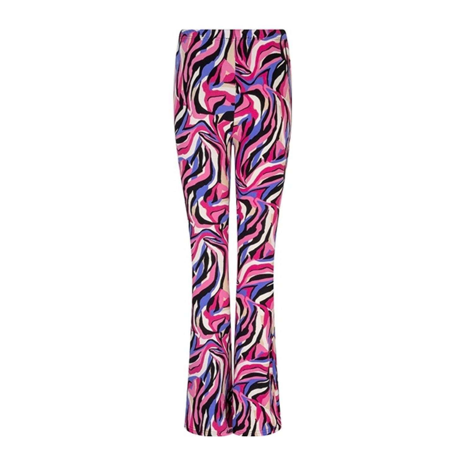 Lofty Manner flared high waist broek multi