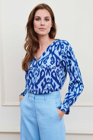 blousetop blauw