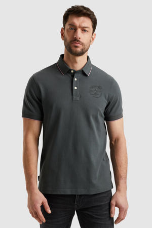 regular polo grijs