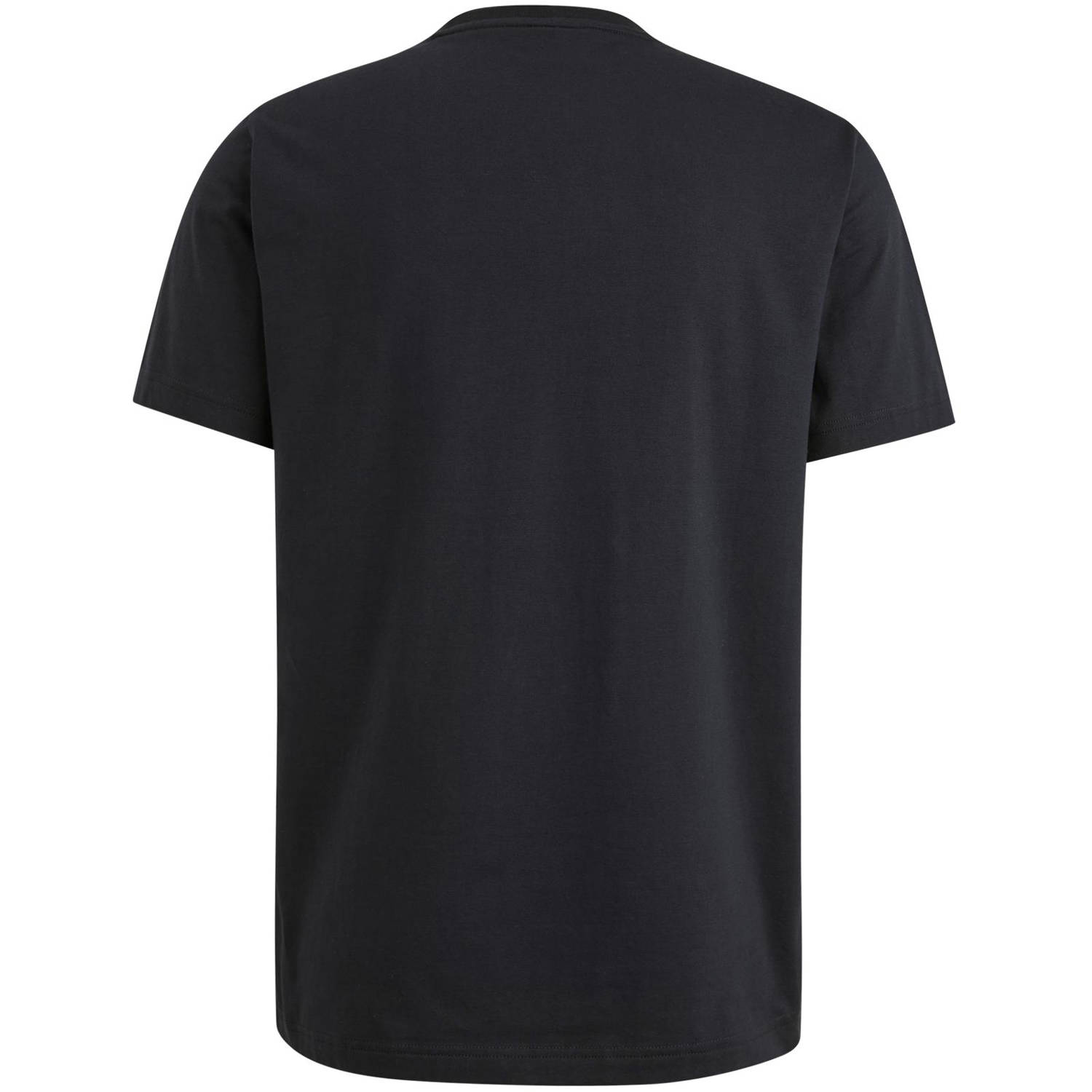 PME Legend regular T-shirt donkerblauw