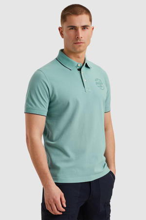 regular polo blauw