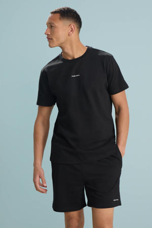 regular sweatshort zwart
