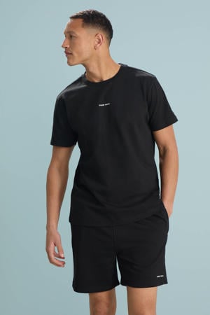 regular sweatshort zwart