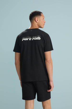T-shirt zwart