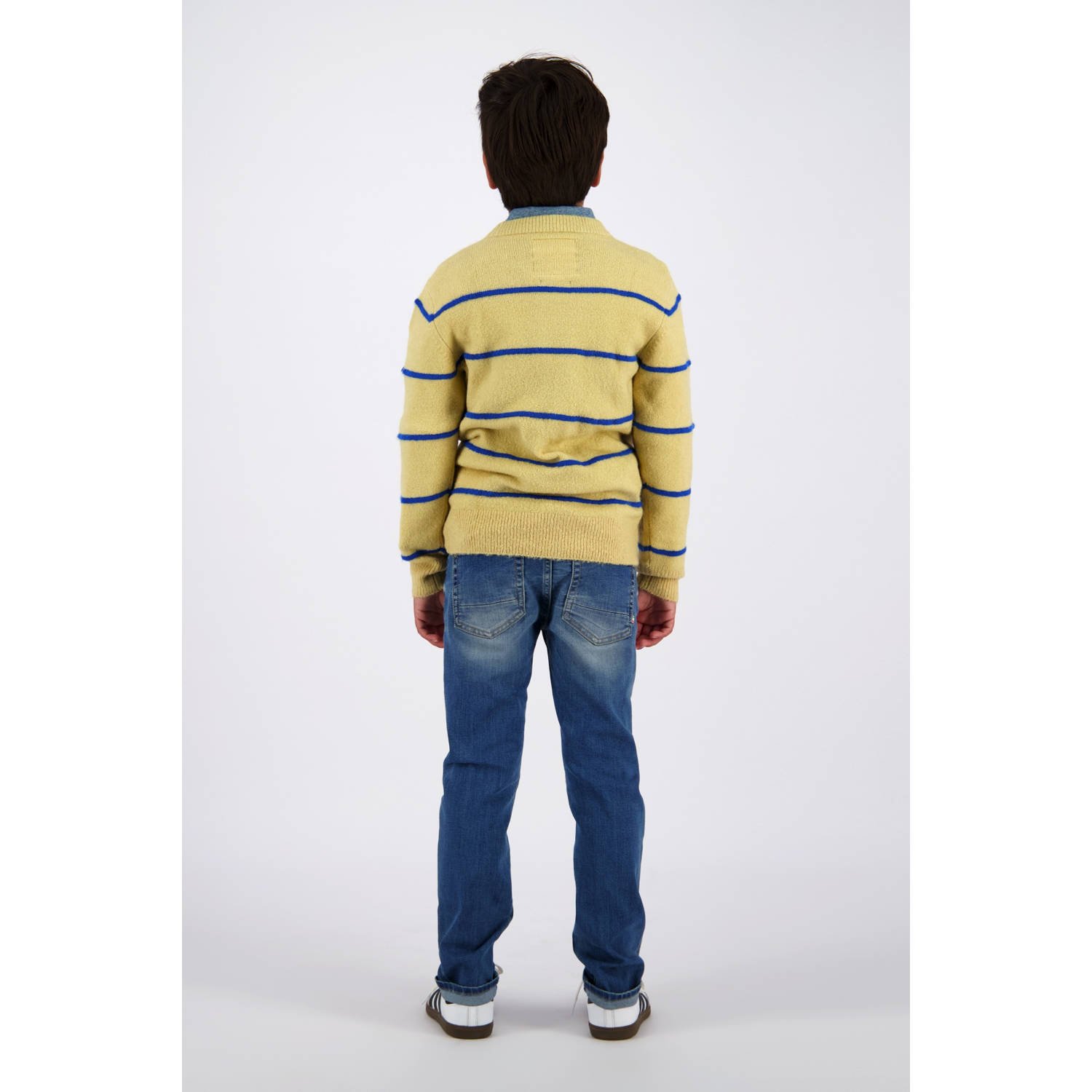 Vingino slim regular waist jeans medium blue denim