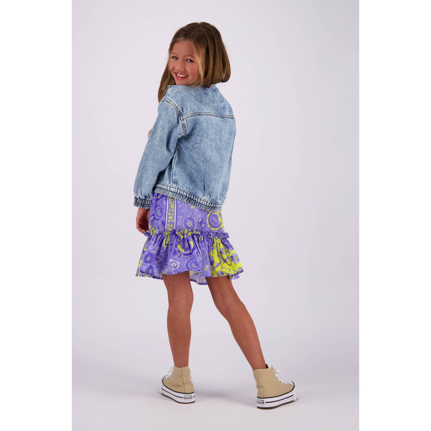 Vingino spijkerjas light blue denim