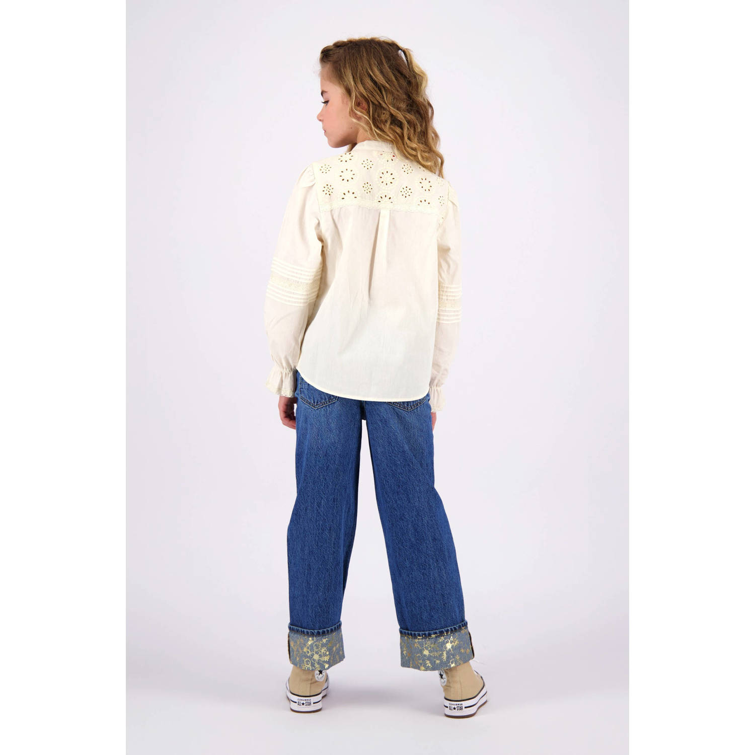 Vingino blouse wit broderie