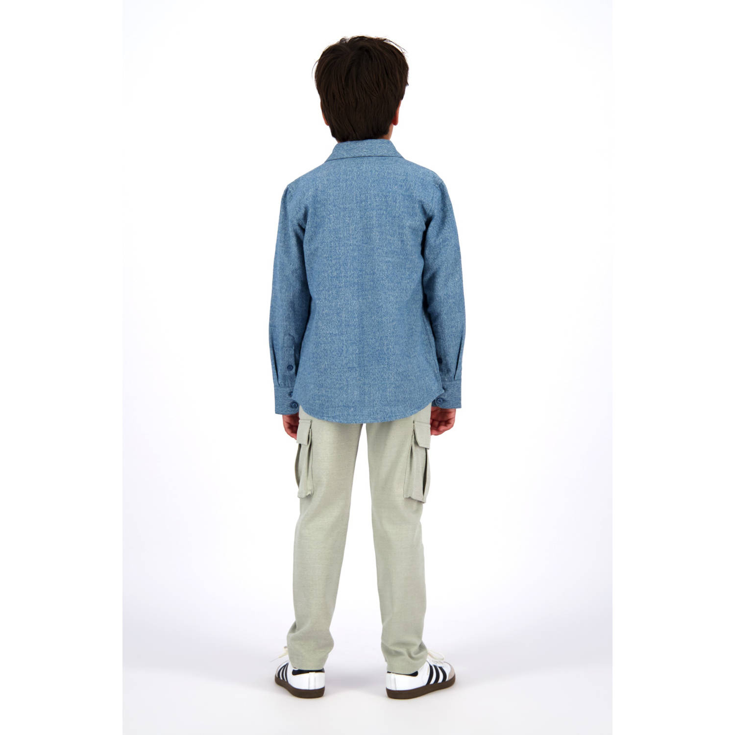 Vingino relaxed cargo broek beige