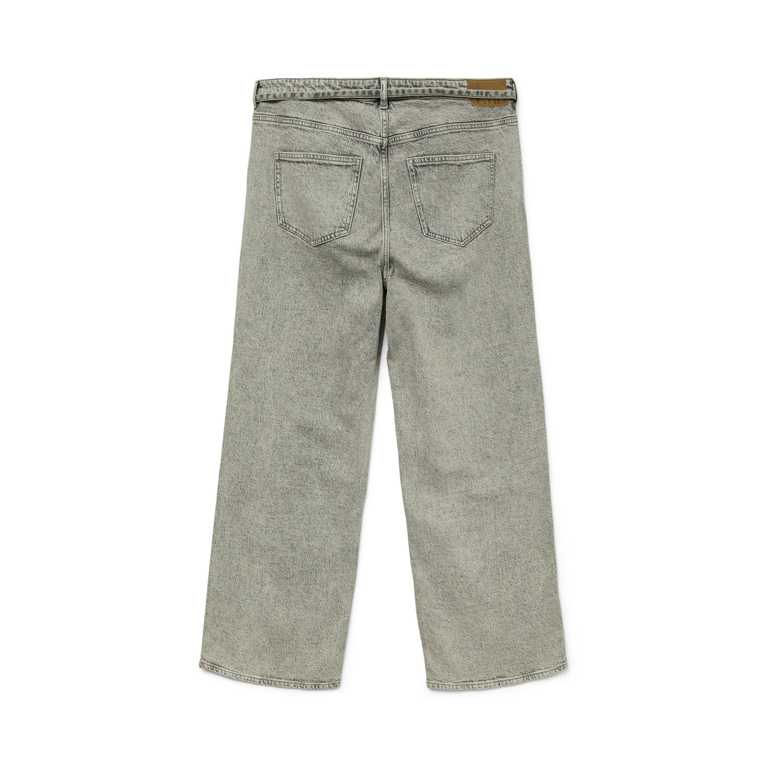 VERO MODA CURVE high waist wide leg jeans grey denim