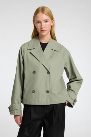 trenchcoat groen
