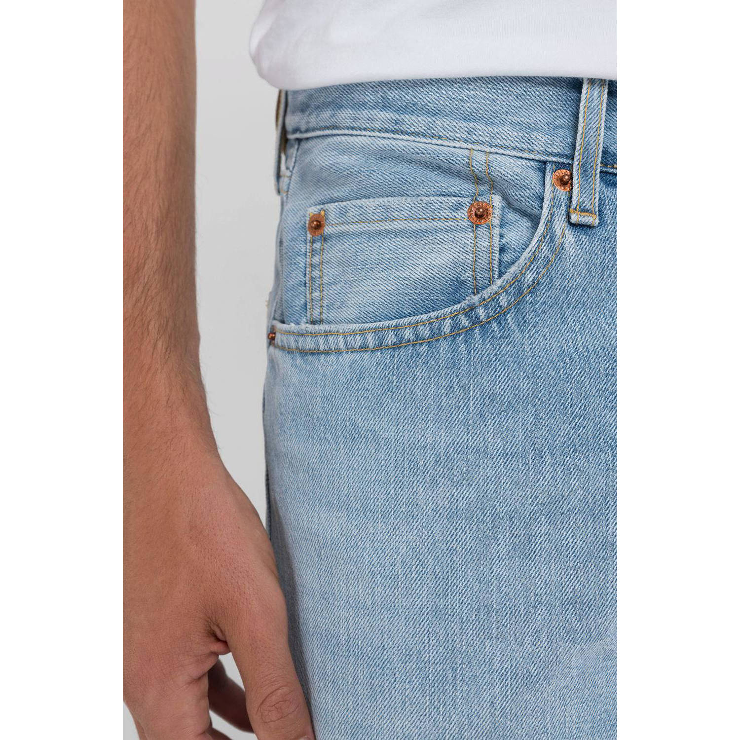REPLAY M9ZERO1 straight leg jeans super light blue