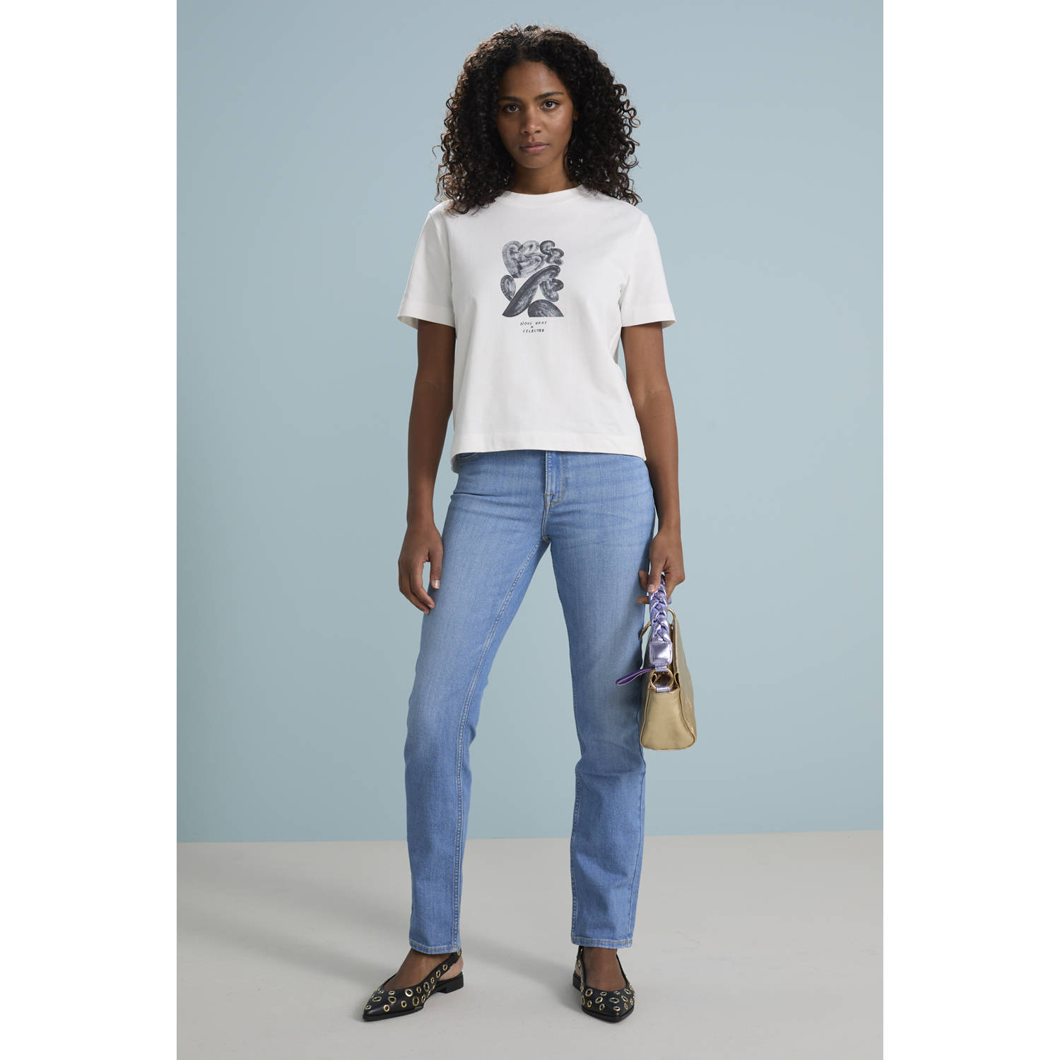 SELECTED FEMME T-shirt wit