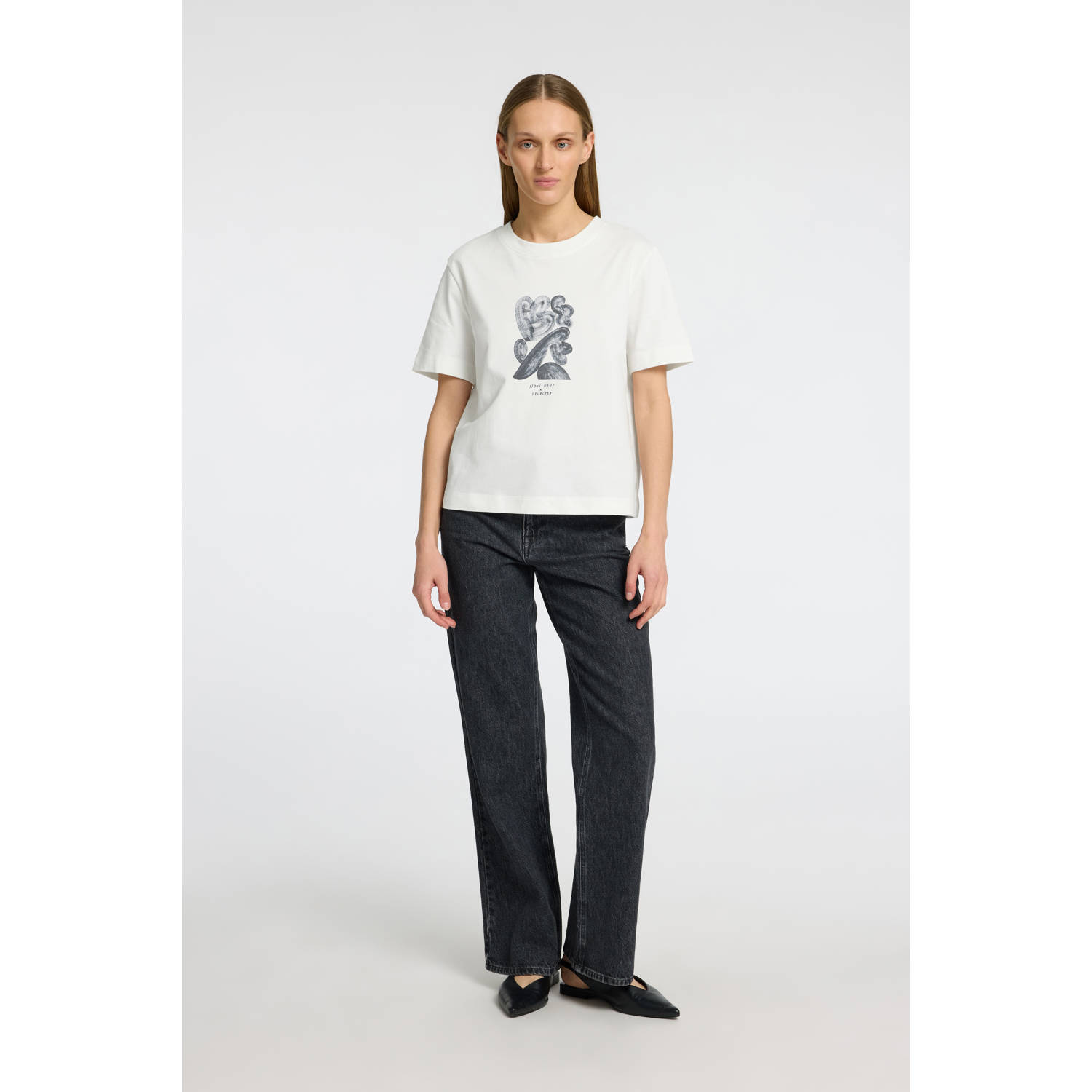 SELECTED FEMME T-shirt wit