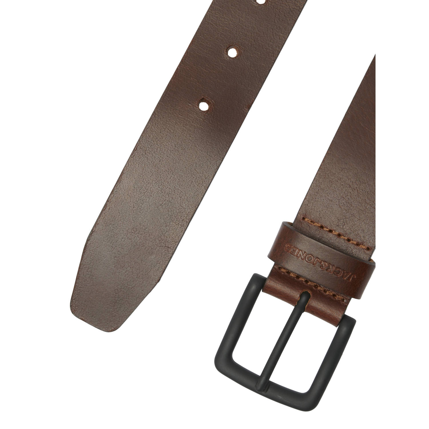 JACK & JONES leren riem JACROMA bruin