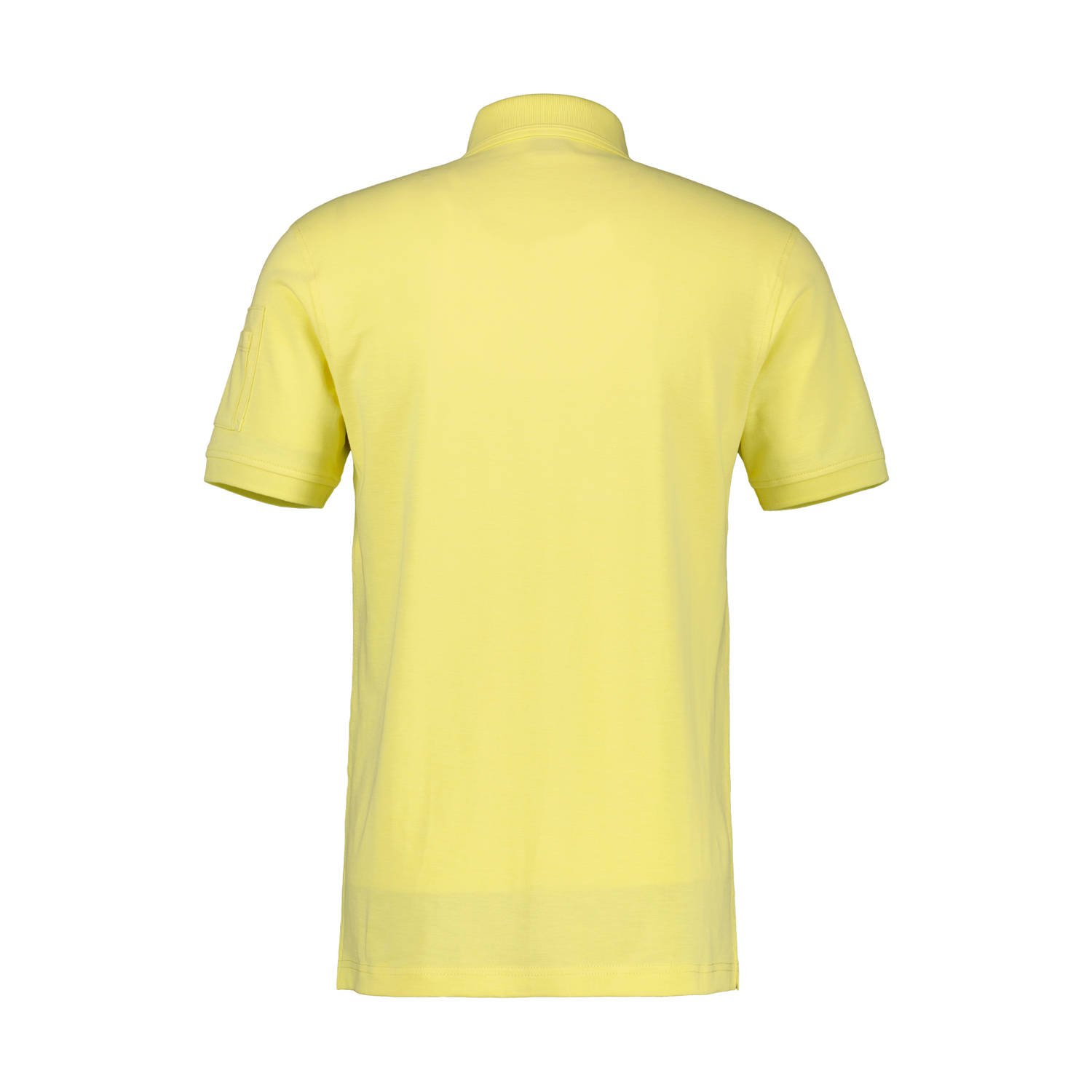 LERROS regular polo geel