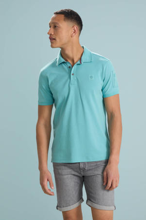 regular polo blauw
