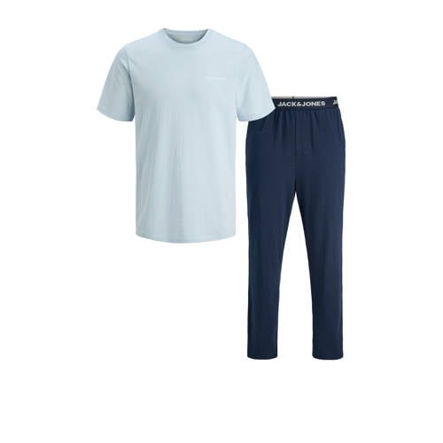 JACK & JONES pyjama JACPETE lichtblauw/donkerblauw afbeelding