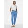 PIECES high waist regular fit sweatpants PCCHILLI azuurblauw