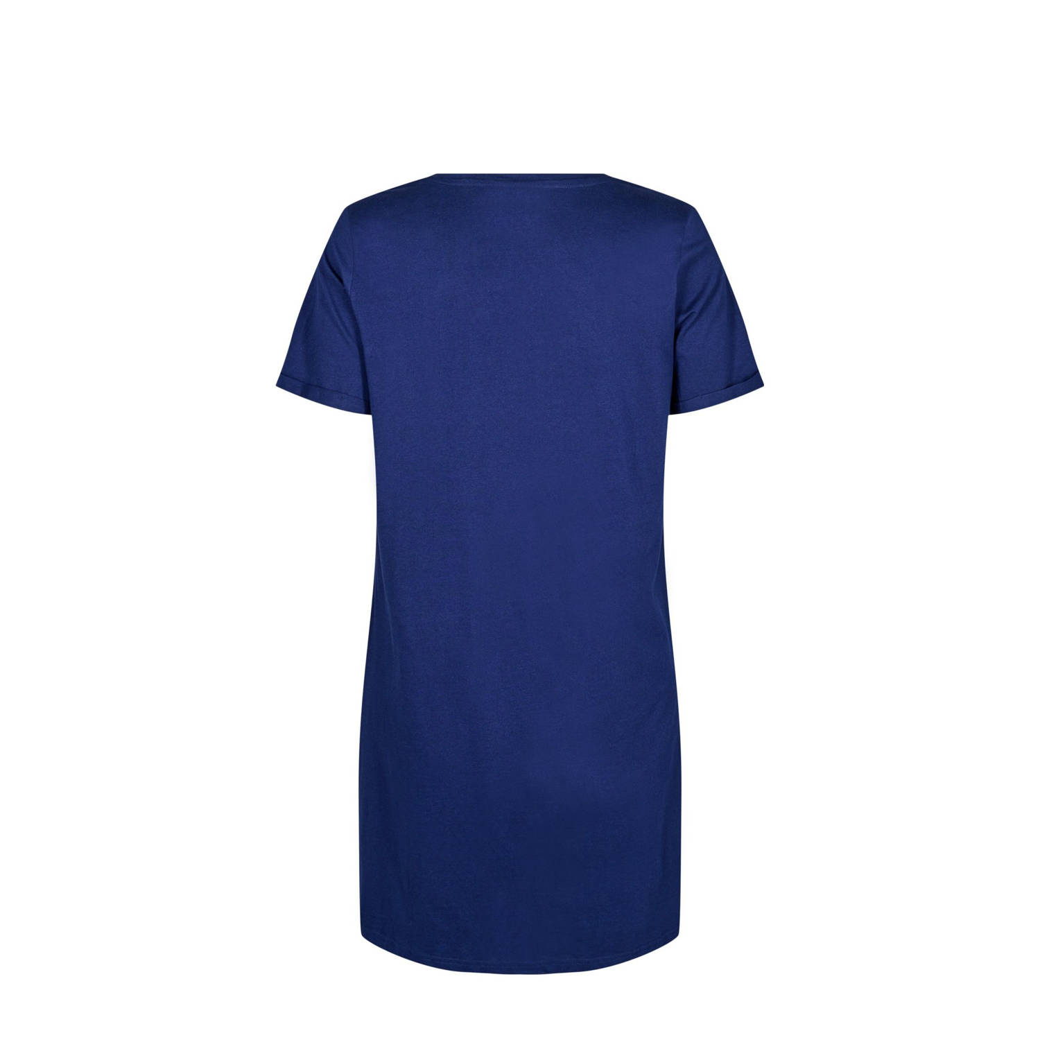 Zizzi nachthemd MALLY blauw