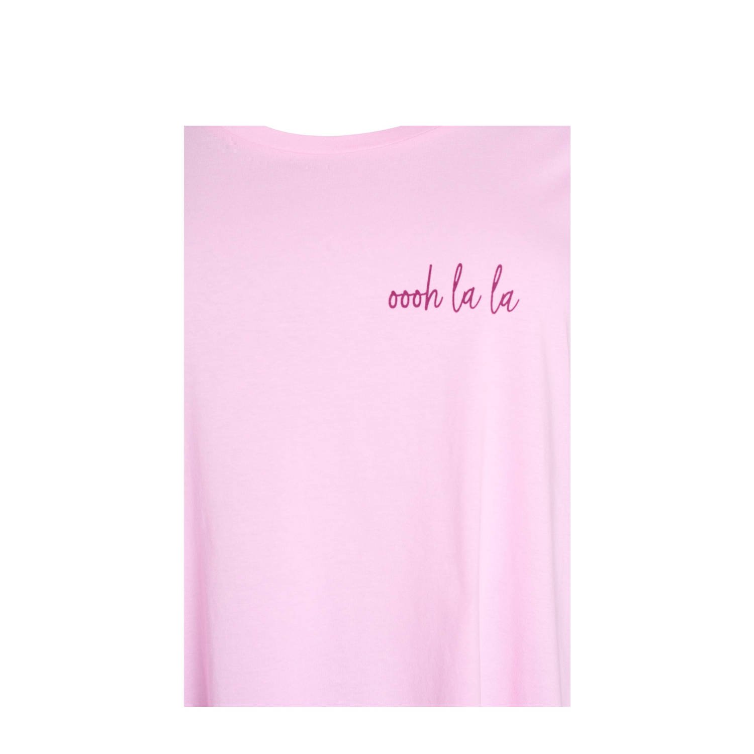 Zizzi nachthemd MALLY roze