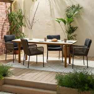 diningset Perola/ New Orleans (200x90 cm)