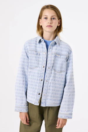 blouse light blue denim