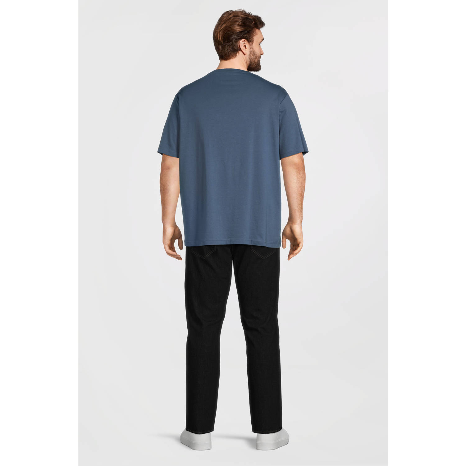 LERROS PLUS SIZE T-shirt blauw