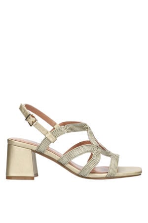 sandalettes goud