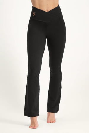 flared sportlegging Aura zwart