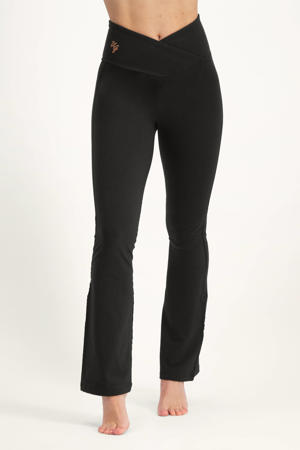 flared sportlegging Aura zwart
