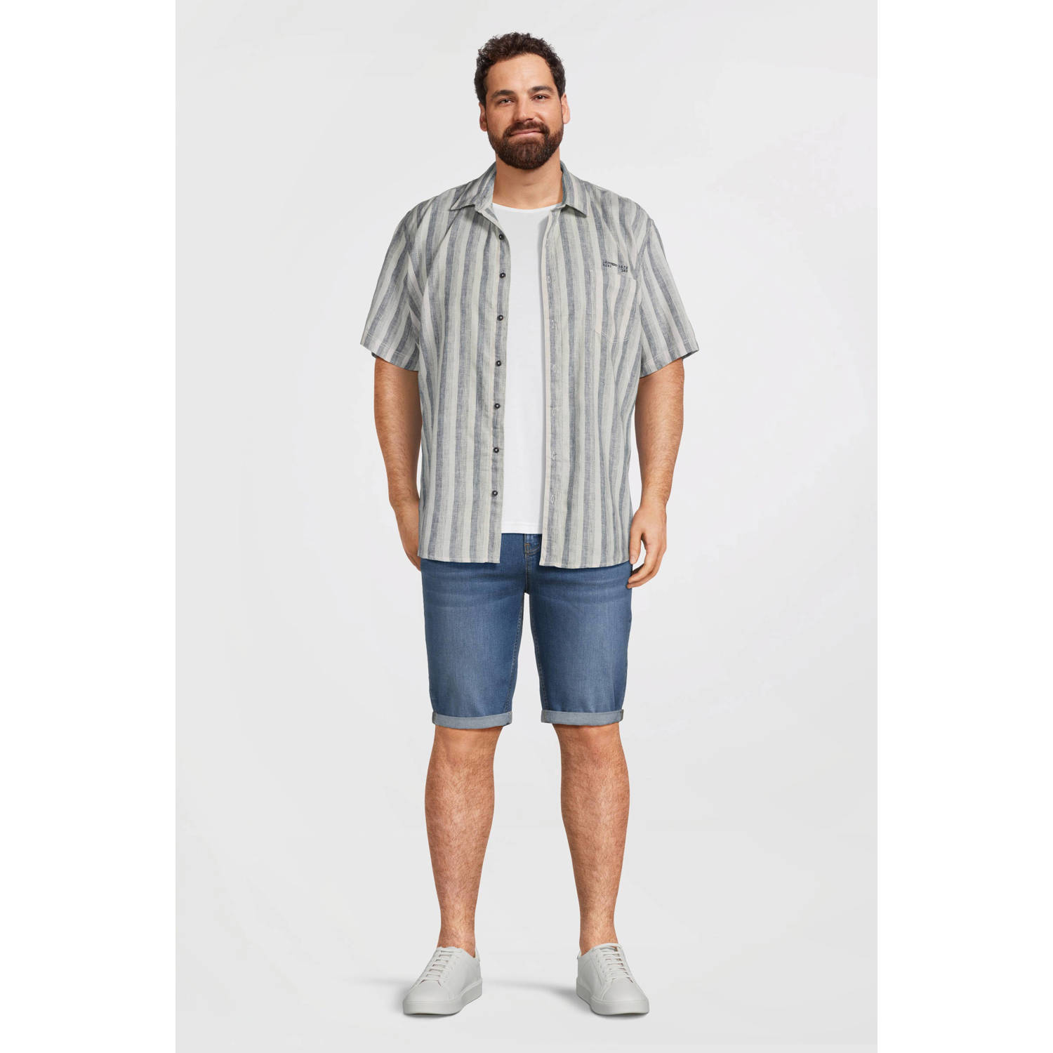 LERROS PLUS SIZE casual overhemd