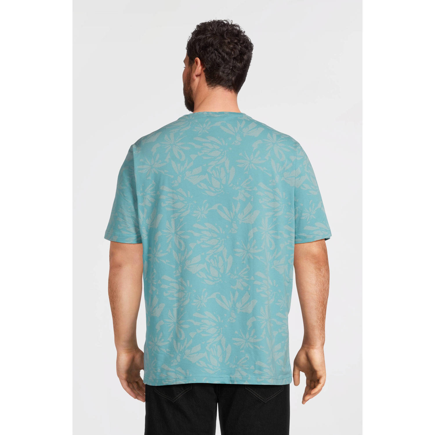 LERROS PLUS SIZE T-shirt turquoise