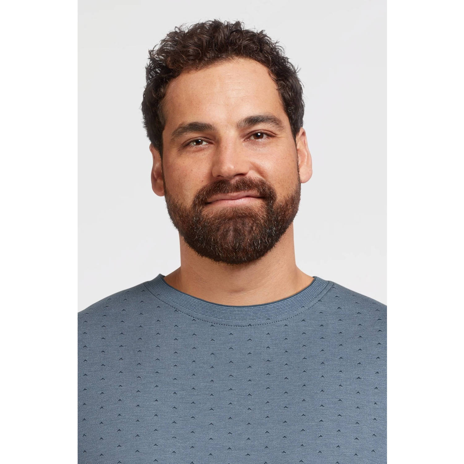 LERROS PLUS SIZE T-shirt grijsblauw