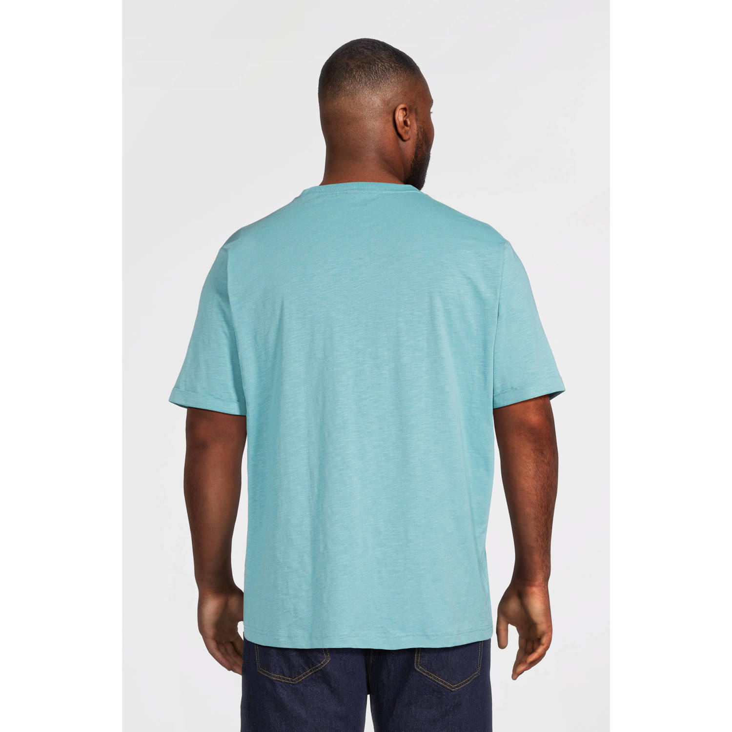 LERROS PLUS SIZE T-shirt blauw